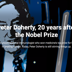 Peter Doherty, 20 years after the Nobel Prize